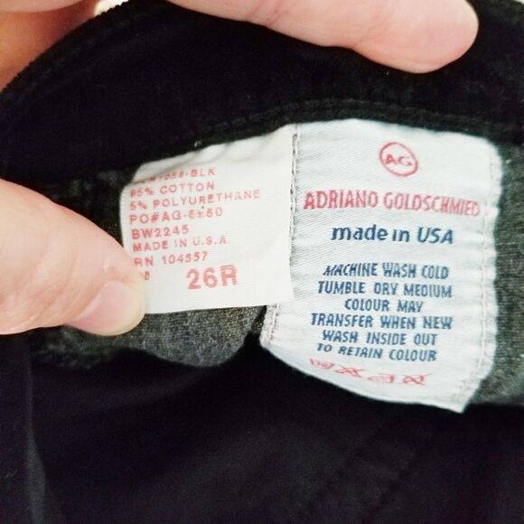 Adriano Goldschmied velvety soft black pant - Picture 5 of 7